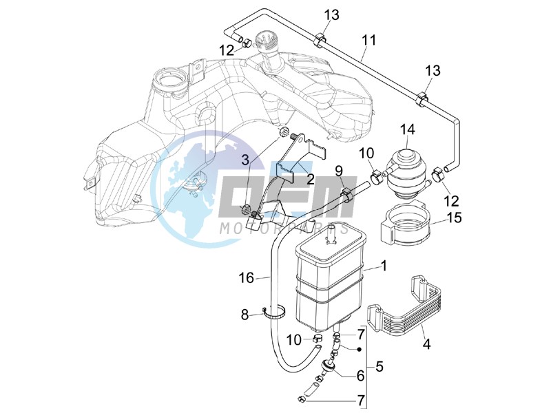 Anti-percolation system