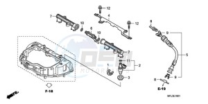 CBR1000RR9 BR / HRC MME - (BR / HRC MME) drawing INJECTOR