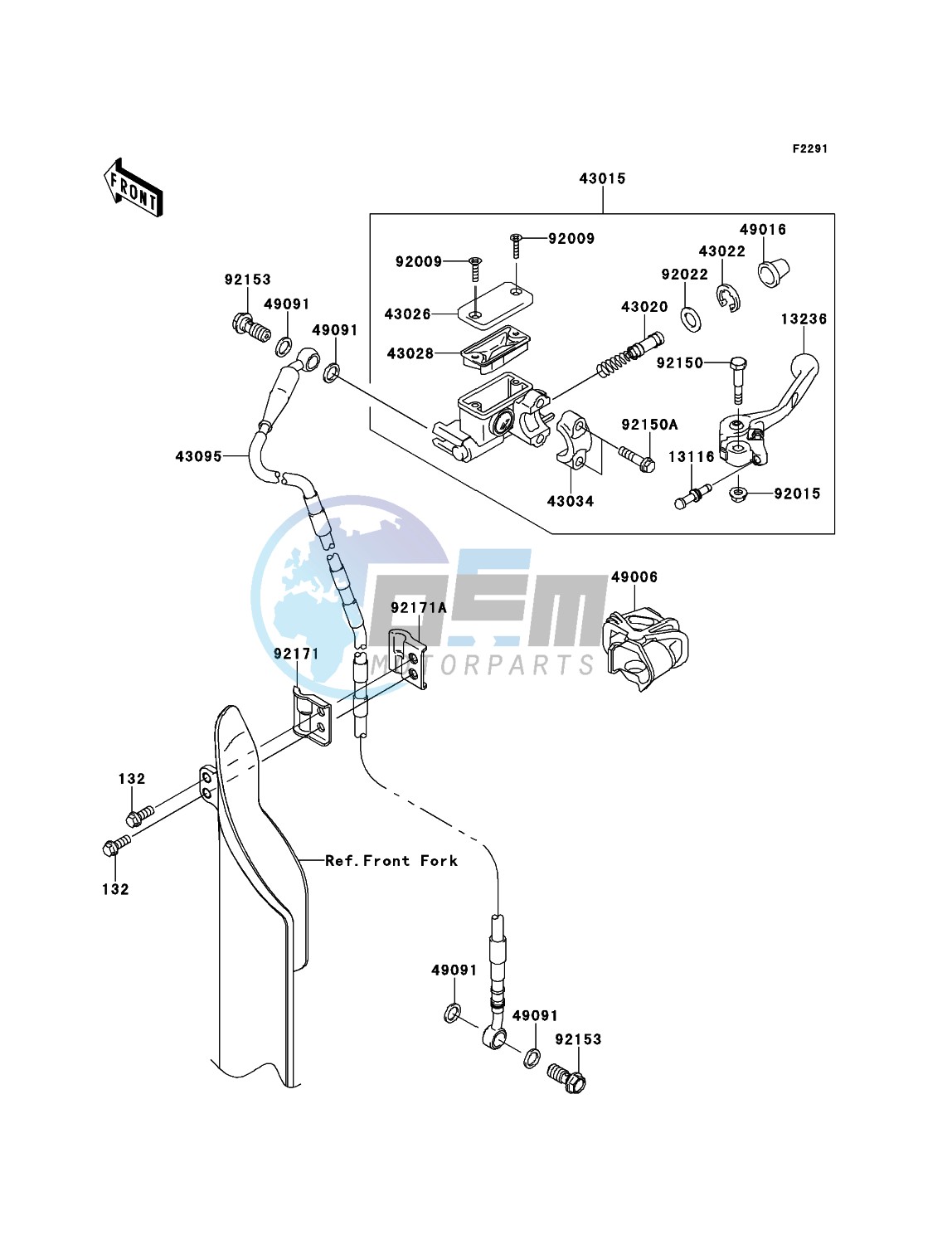 Front Master Cylinder