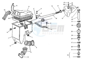 GRAND CANYON 900 drawing AIR INDUCTION-OIL VENT