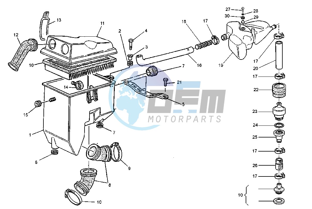 AIR INDUCTION-OIL VENT