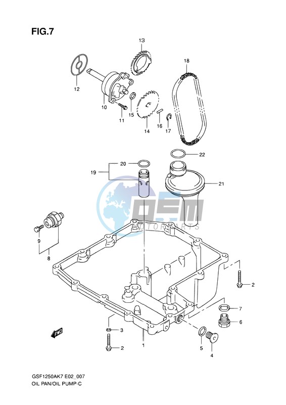 OIL PAN - OIL PUMP