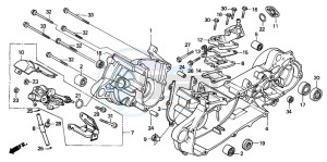 SA50 drawing CRANKCASE/OIL PUMP