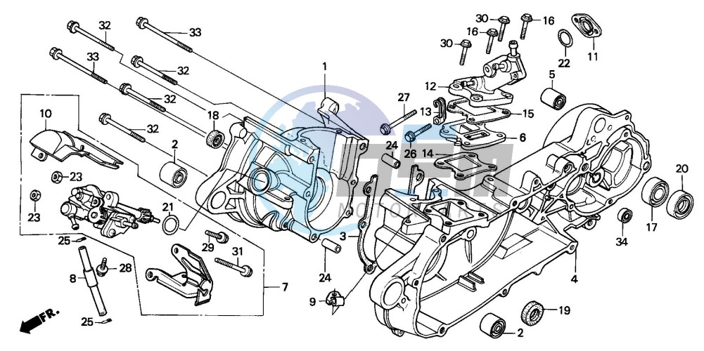 CRANKCASE/OIL PUMP