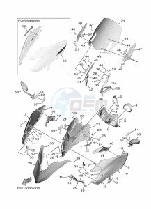 XP560D TMAX TECH MAX (B7M7) drawing STEERING HANDLE & CABLE