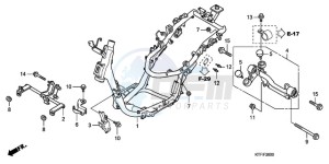 SH1259 Europe Direct - (ED) drawing FRAME BODY