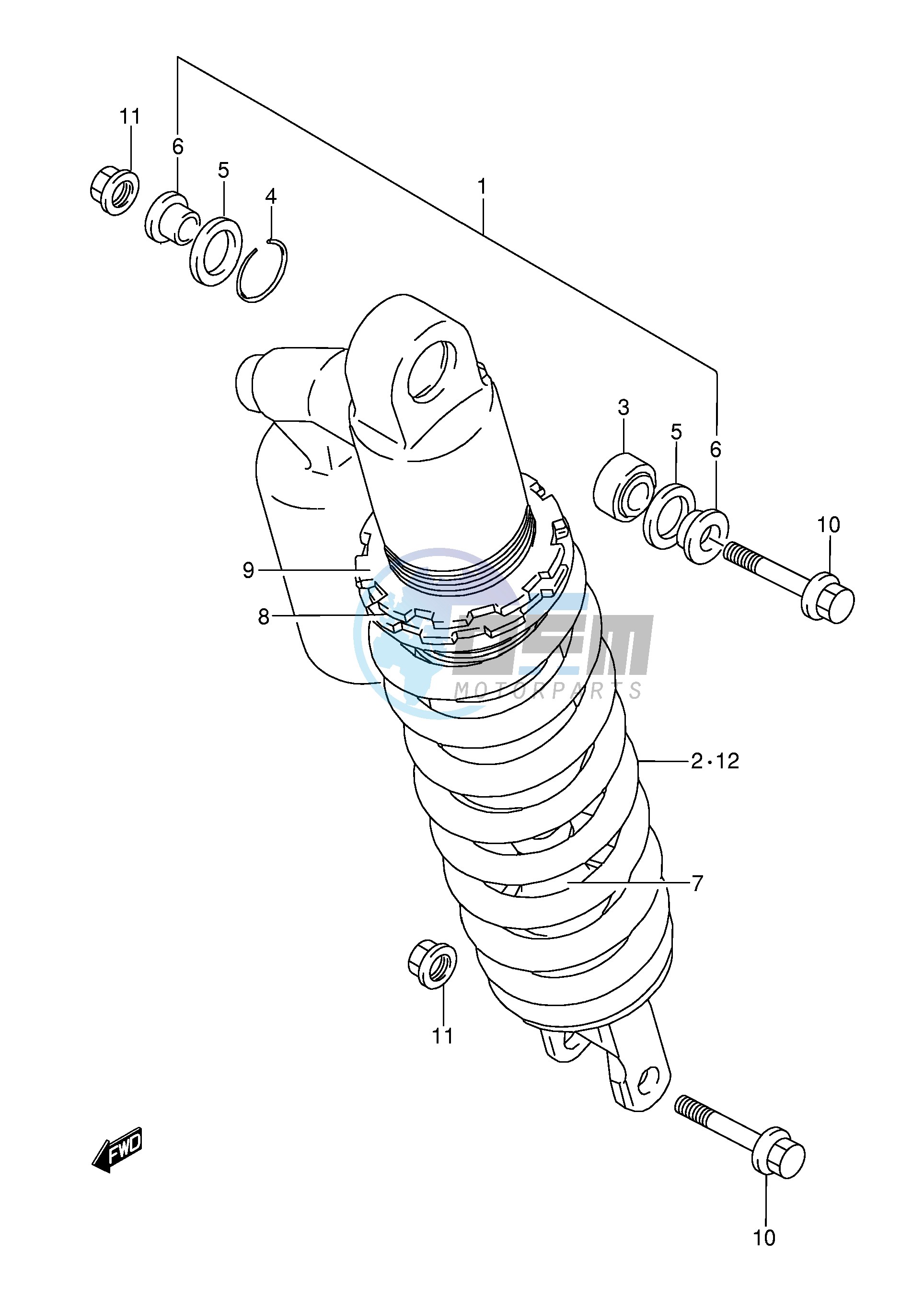 SHOCK ABSORBER (MODEL K L)