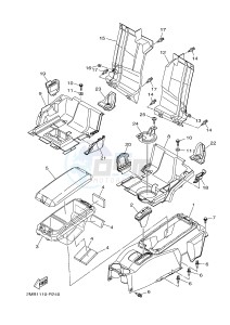 YXE700E YXE70WPXG WOLVERINE R-SPEC EPS (2MB3) drawing SIDE COVER 2