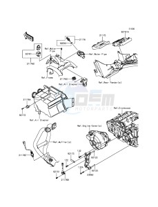 NINJA_300 EX300AFFA XX (EU ME A(FRICA) drawing Fuel Injection