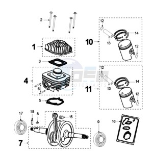 VIVA RG drawing CRANKSHAFT