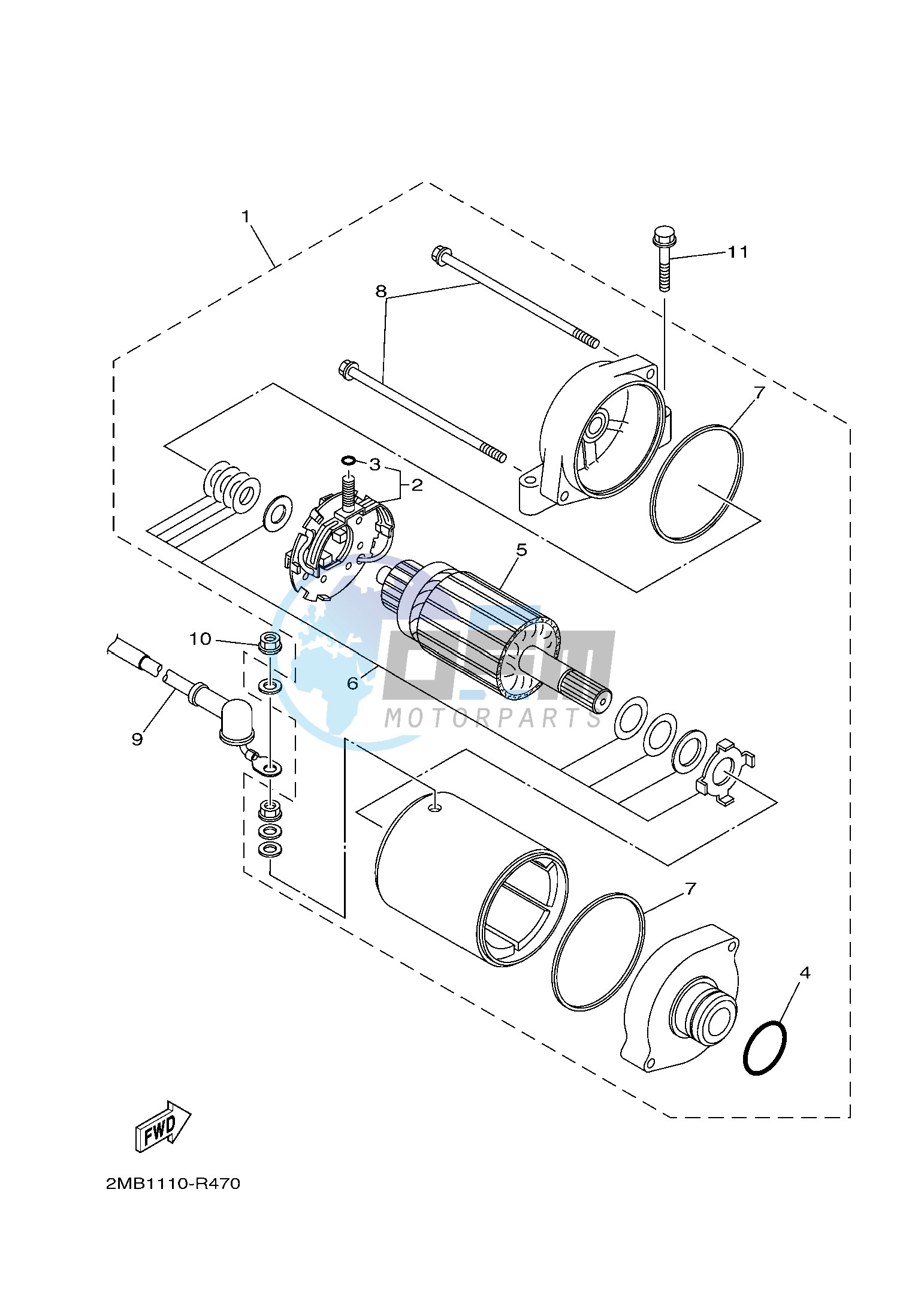 STARTING MOTOR