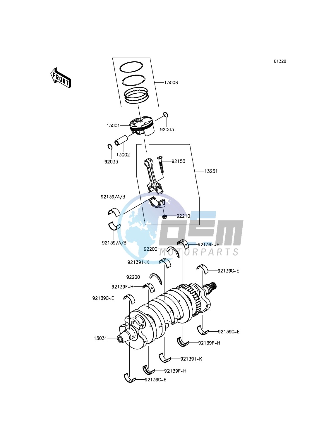 Crankshaft/Piston(s)