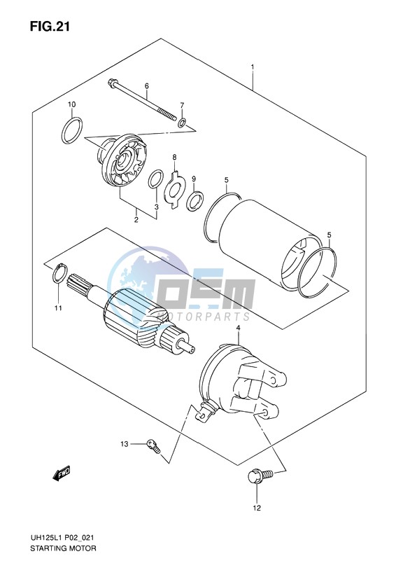 STARTING MOTOR