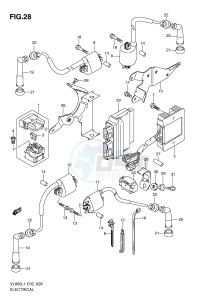 VL800 (E2) VOLUSIA drawing ELECTRICAL (VL800L1 E2)