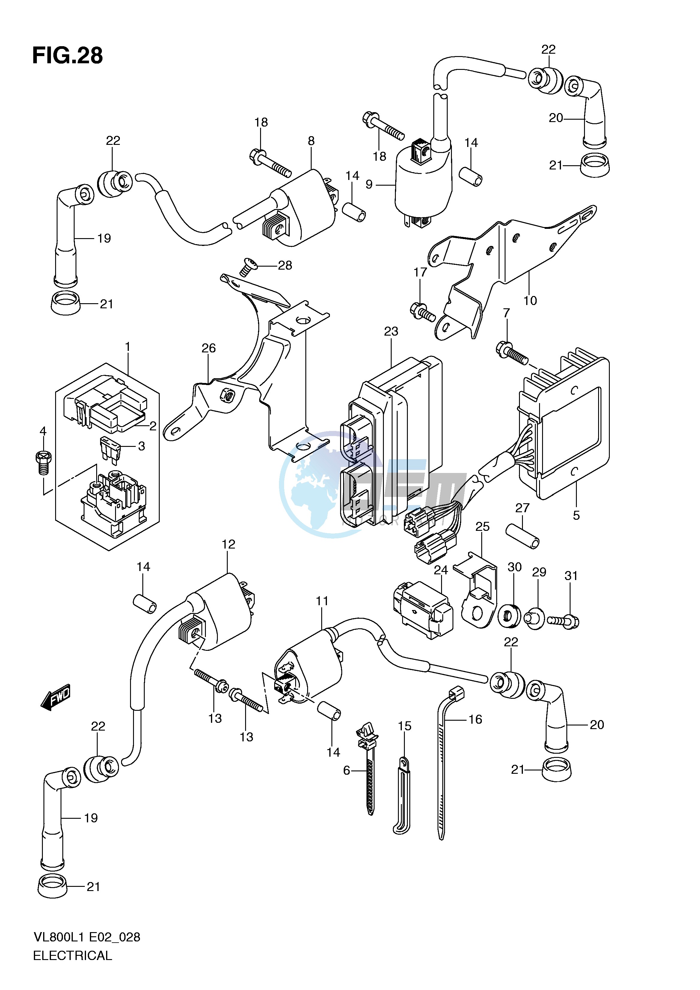 ELECTRICAL (VL800L1 E2)