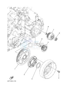 XT1200Z SUPER TENERE ABS (2BSC) drawing STARTER CLUTCH