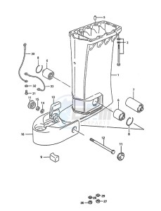 DT 75 drawing Drive Shaft Housing