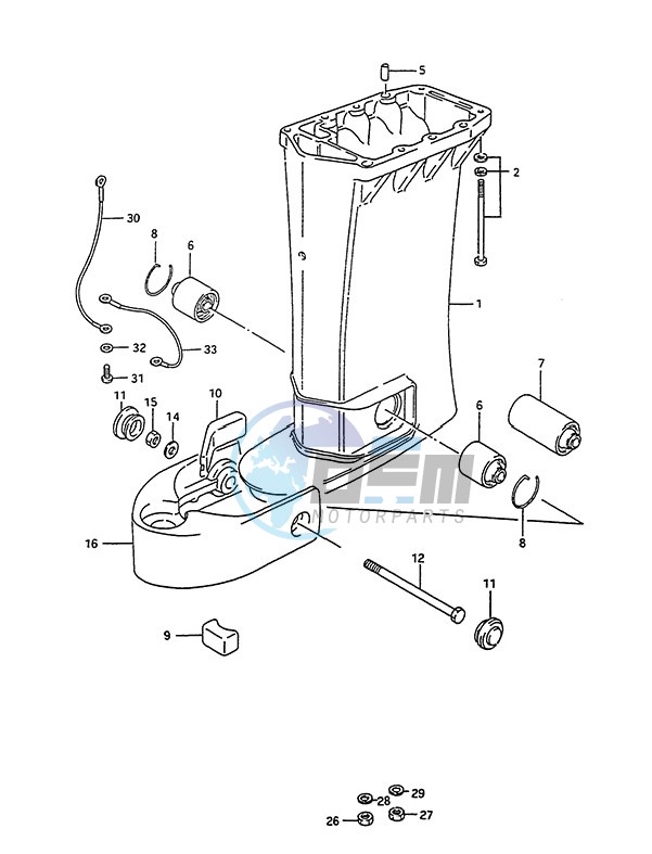 Drive Shaft Housing