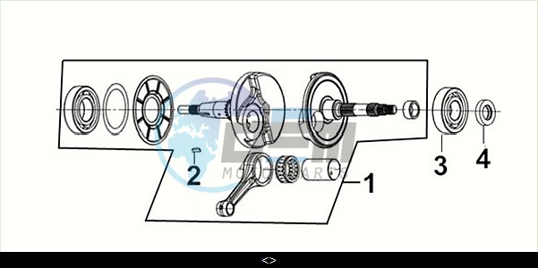 CRANK SHAFT COMP