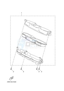 YP125RA (ABS) X-MAX 250 ABS (2DL9 2DL9 2DL9 2DL9) drawing METER