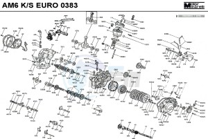 AM 6 ENGINE 50 drawing MOTORE