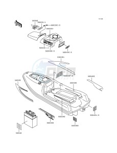 JF 650 B [TS] (B3-B7) [TS] drawing LABELS-- JF650-B3_B4- -