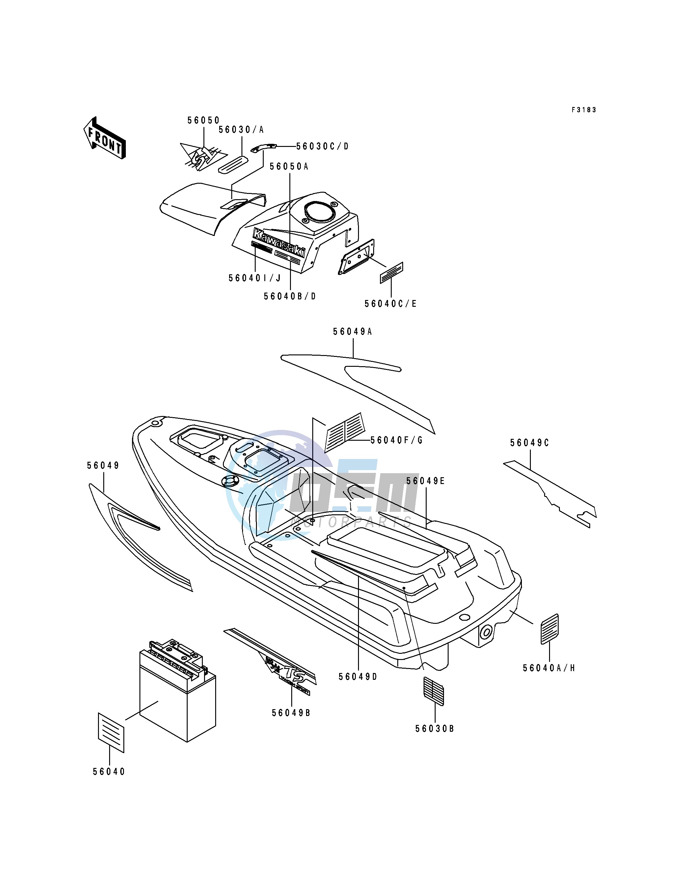 LABELS-- JF650-B3_B4- -