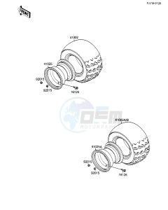 KXF 250 A [TECATE 4] (A1-A2) [TECATE 4] drawing TIRES