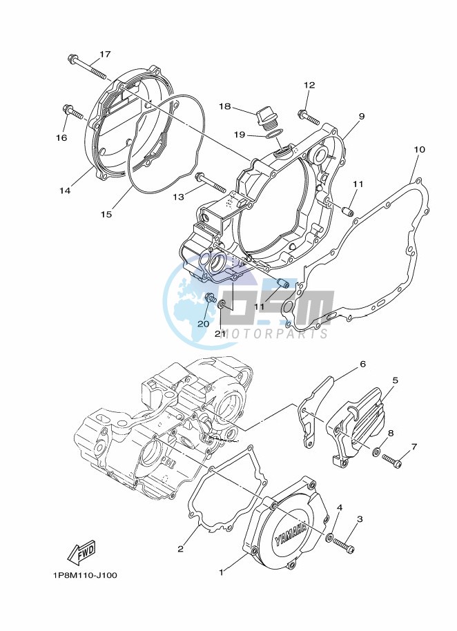 CRANKCASE COVER 1