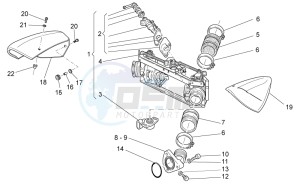 California Black Eagle 1100 drawing Throttle body