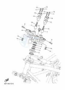 MT-03 MTN320-A (B6W3) drawing STEERING