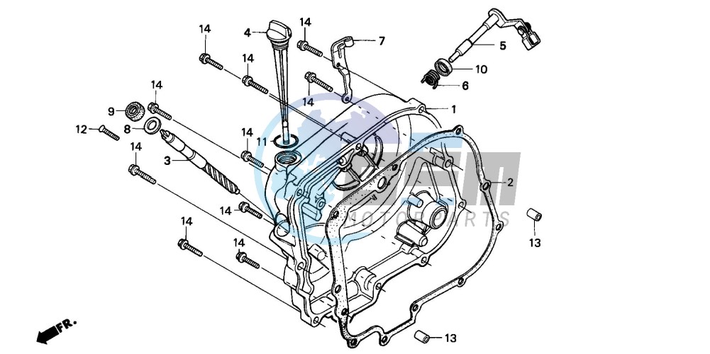 RIGHT CRANKCASE COVER