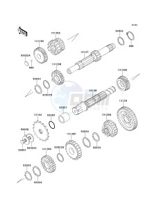 KE 100 B [KE100] (B16-B20) [KE100] drawing TRANSMISSION