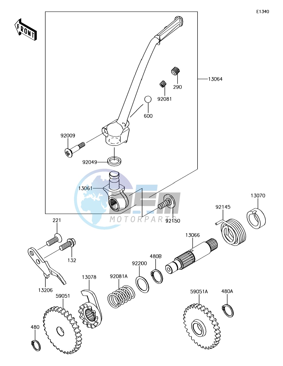 Kickstarter Mechanism