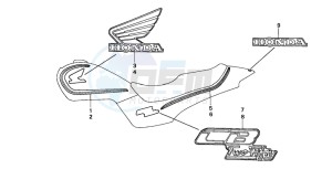 CB250 drawing STRIPE/MARK (2)