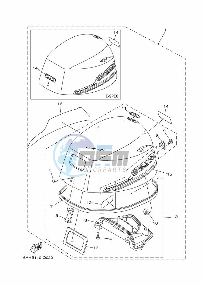 FAIRING-UPPER