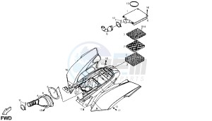 DXR - 200 CC VTHSM1B1A drawing REAR BODY