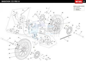 MARATHON-125-E4-PRO-REPLICA-SERIES-AUSTRIA-2018-MARATHON-125-E4-PRO-REPLICA-SERIES-YELLOW-BLACK drawing WHEELS - BRAKES