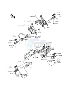 VERSYS_650 KLE650EFF XX (EU ME A(FRICA) drawing Footrests