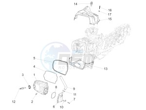 SPRINT 150 4T 3V IE ABS E3 (NAFTA) drawing Cylinder head cover