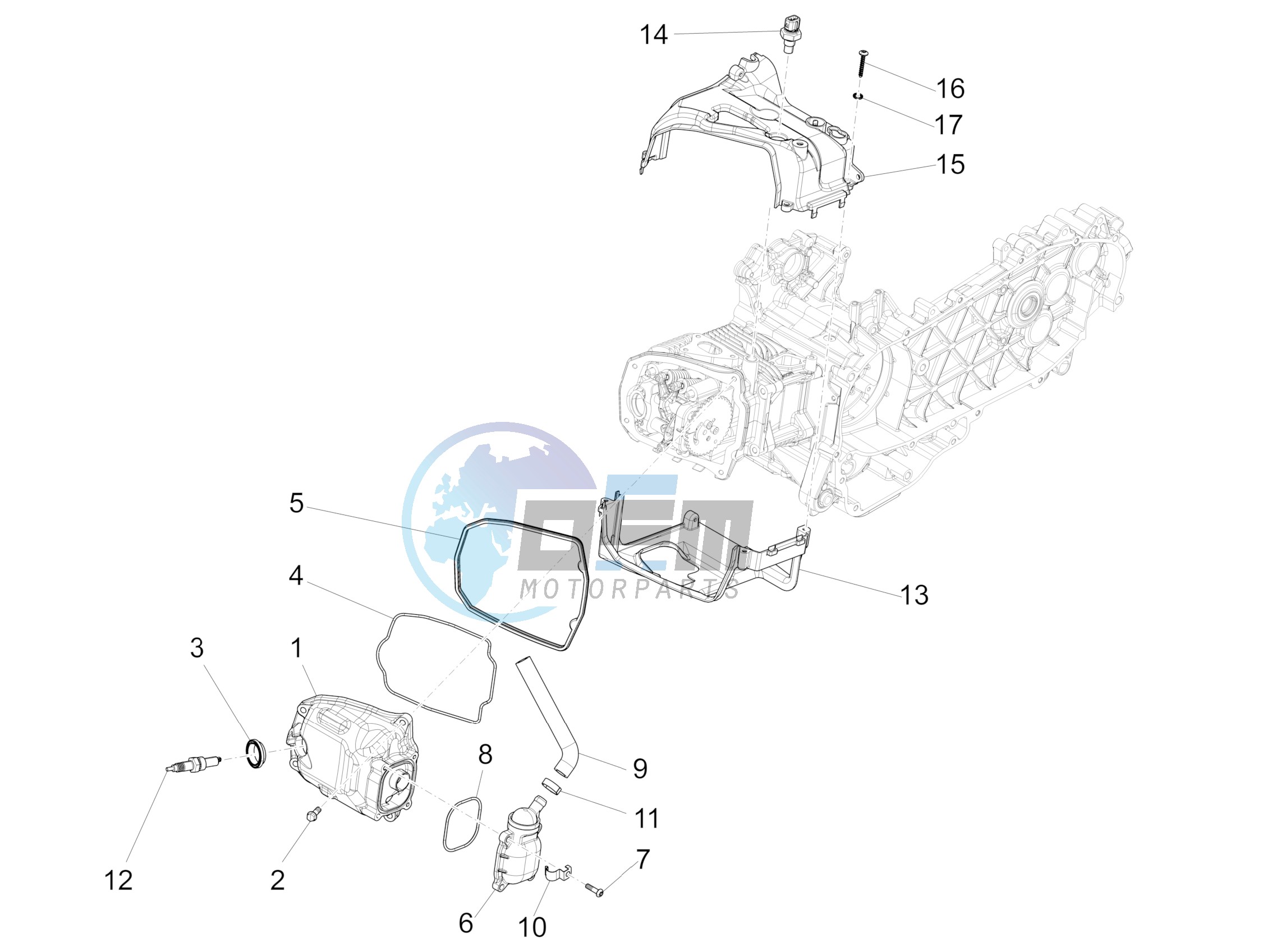 Cylinder head cover