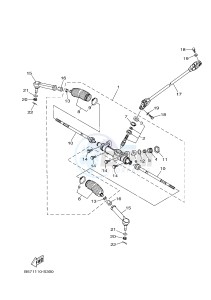 YXZ1000R SS YXZ10YESJ YXZ1000R SS (B0F3) drawing STEERING