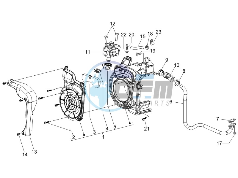 Secondary air box