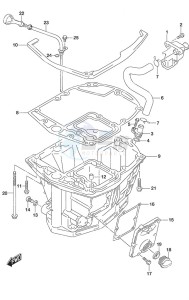 DF 150A drawing Oil Pan