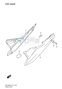 GSF-1250S ABS BANDIT EU drawing FRAME COVER