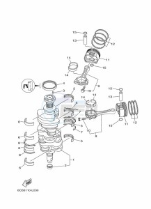 LF300XCA-2016 drawing CRANKSHAFT--PISTON