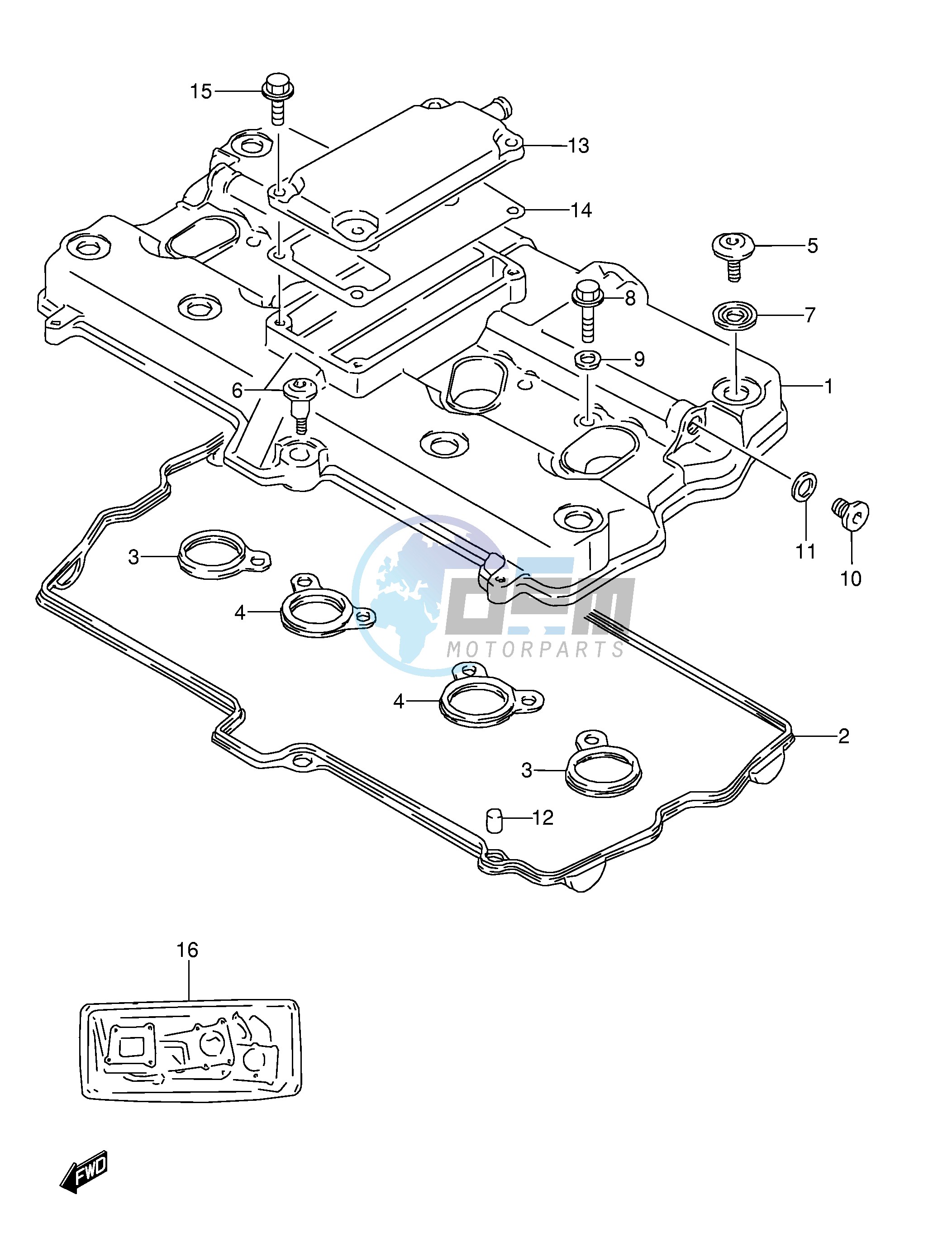 CYLINDER HEAD COVER