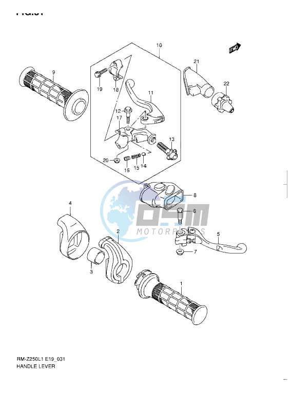 HANDLE LEVER L1