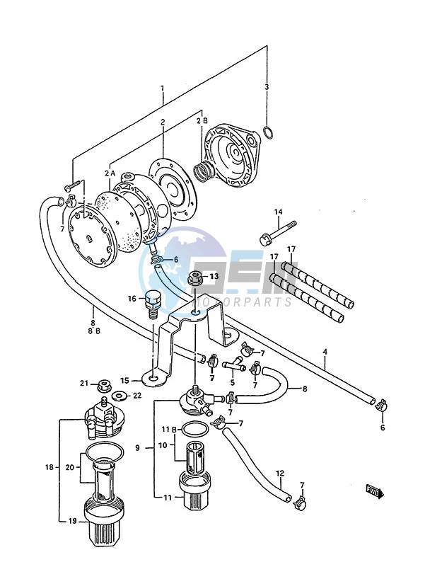 Fuel Pump (1995 to 2000)