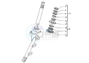 SKIPPER 125-150 drawing Steering bearing ball tracks